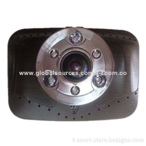 Car DVR with Full HD 1,080P, 3 Megapixels, 5V DC-1A Battery
